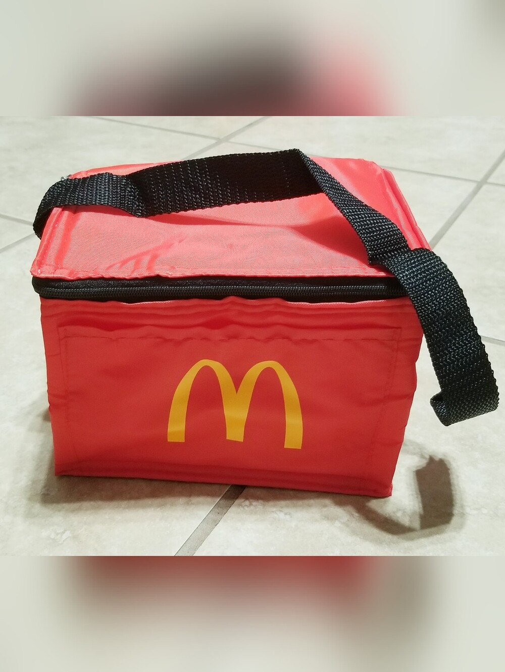 McDonald's Smilemakers Arches Red Mini Cooler Bag